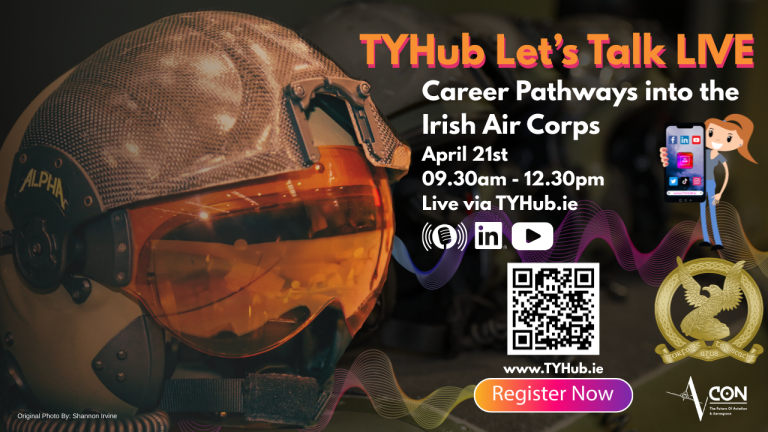 Career Pathways into the Irish Air Corps – TYHub LIVE Podcast – TY HUB
